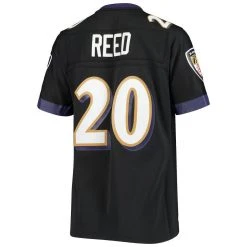 Women's Mitchell & Ness Ed Reed Black Baltimore Ravens Legacy Replica Team Jersey -Mitchell & Ness store DSCO1136749010 1007 ALT3