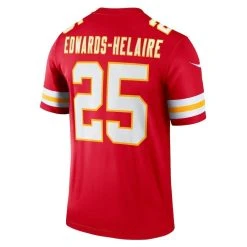 Nike Men's Clyde Edwards-Helaire Red Kansas City Chiefs Legend Jersey -Mitchell & Ness store DSCO1136758402 2910 ALT3