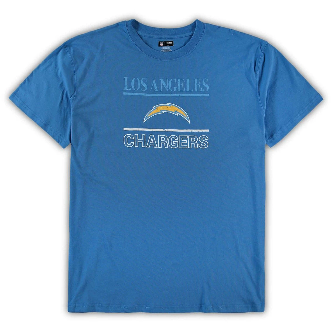 Concepts Sport Men's Powder Blue Los Angeles Chargers Big & Tall Lodge T-Shirt And Pants Sleep Set 5 Concepts Sport Men's Powder Blue Los Angeles Chargers Big & Tall Lodge T-Shirt And Pants Sleep Set - Image 3