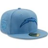 New Era Men's Light Blue Los Angeles Chargers 50 Years The Pastels 59FIFTY Fitted Hat -Mitchell & Ness store DSCO1136761053 1191