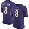 Nike Men's Lamar Jackson Purple Baltimore Ravens Speed Machine Limited Jersey 1 Nike Men's Lamar Jackson Purple Baltimore Ravens Speed Machine Limited Jersey -Mitchell & Ness store DSCO1136762031 2729