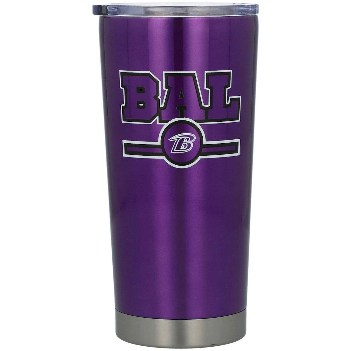 Logo Brands Baltimore Ravens 20oz. Letterman Tumbler 3 Logo Brands Baltimore Ravens 20oz. Letterman Tumbler