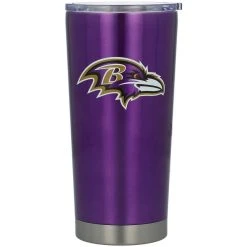 Logo Brands Baltimore Ravens 20oz. Letterman Tumbler 8 Logo Brands Baltimore Ravens 20oz. Letterman Tumbler -Mitchell & Ness store DSCO1136762138 0000 ALT2