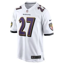 Nike Men's J.K. Dobbins White Baltimore Ravens Game Jersey -Mitchell & Ness store DSCO1136762349 3550 ALT2