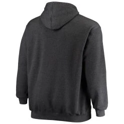 Men's Fanatics Branded Heathered Charcoal Los Angeles Chargers Big & Tall Practice Pullover Hoodie -Mitchell & Ness store DSCO1136764572 4135 ALT3