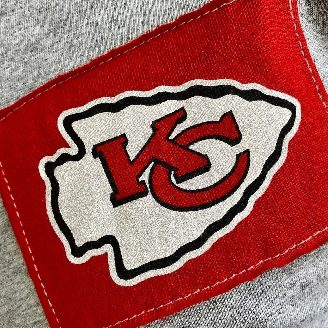 Refried Apparel Men's Gray Kansas City Chiefs Sustainable Angle Long Sleeve T-Shirt 5 Refried Apparel Men's Gray Kansas City Chiefs Sustainable Angle Long Sleeve T-Shirt - Image 3