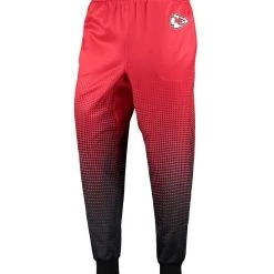 FOCO Men's Red Kansas City Chiefs Gradient Jogger Pants -Mitchell & Ness store DSCO1136765520 2910 ALT2
