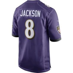 Nike Men's Lamar Jackson Purple Baltimore Ravens Game Player Jersey 9 Nike Men's Lamar Jackson Purple Baltimore Ravens Game Player Jersey -Mitchell & Ness store DSCO1136765814 2729 ALT3