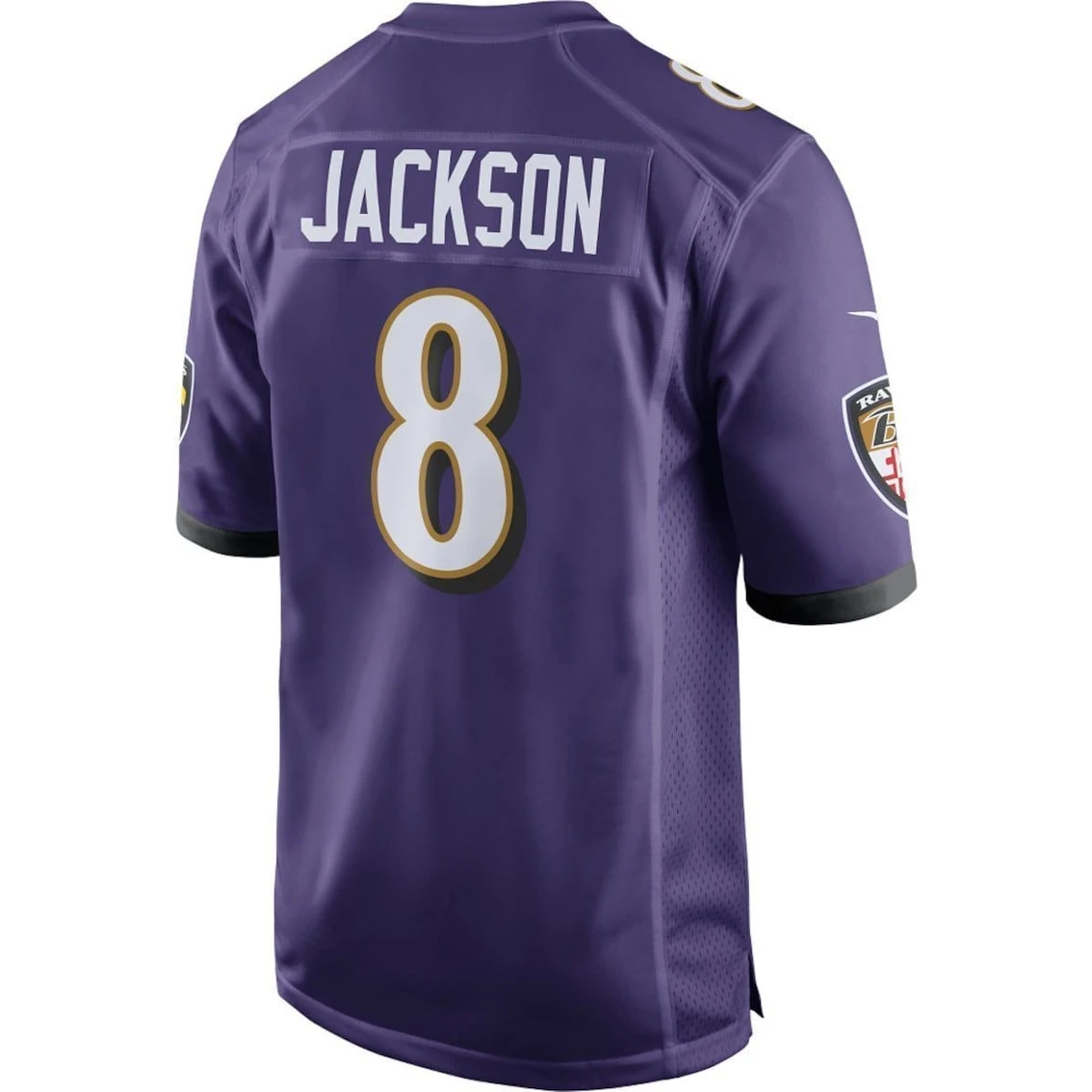 Nike Men's Lamar Jackson Purple Baltimore Ravens Game Player Jersey 6 Nike Men's Lamar Jackson Purple Baltimore Ravens Game Player Jersey - Image 4