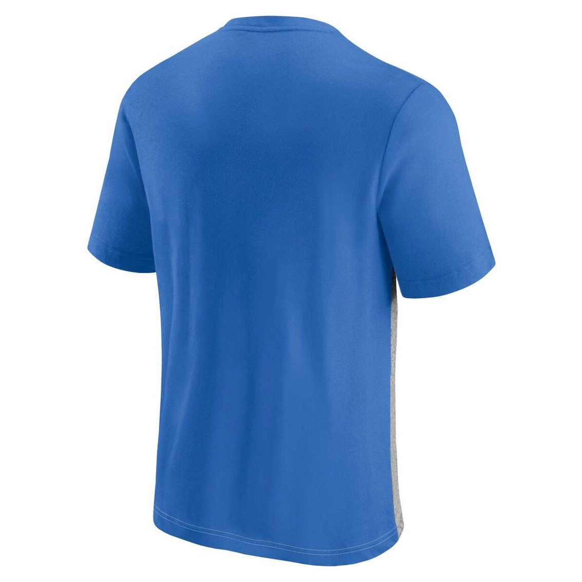 Fanatics Branded Men's Powder Blue/Heathered Gray Los Angeles Chargers Throwback Colorblock T-Shirt 6 Fanatics Branded Men's Powder Blue/Heathered Gray Los Angeles Chargers Throwback Colorblock T-Shirt - Image 4