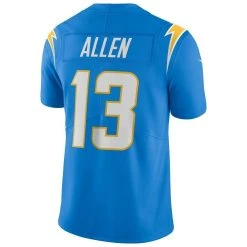 Nike Men's Keenan Allen Powder Blue Los Angeles Chargers Vapor Limited Jersey -Mitchell & Ness store DSCO1136766670 1191 ALT3