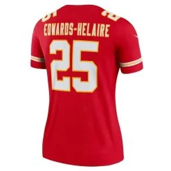 Nike Women's Clyde Edwards-Helaire Red Kansas City Chiefs Legend Jersey -Mitchell & Ness store DSCO1136767108 2910 ALT3