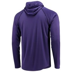 Starter Men's Purple Baltimore Ravens Raglan Long Sleeve Hoodie T-Shirt -Mitchell & Ness store DSCO1136769329 2729 ALT3