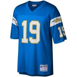Men's Mitchell & Ness Lance Alworth Powder Blue Los Angeles Chargers Legacy Replica Jersey -Mitchell & Ness store DSCO1136769874 1191 ALT2