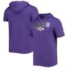 New Era Men's Heathered Purple Baltimore Ravens Team Brushed Hoodie T-Shirt -Mitchell & Ness store DSCO1136770260 2729