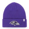 '47 Men's Purple Baltimore Ravens Secondary Basic Cuffed Knit Hat 1 '47 Men's Purple Baltimore Ravens Secondary Basic Cuffed Knit Hat -Mitchell & Ness store DSCO1136772072 2729