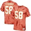 Mitchell & Ness Men's Derrick Thomas Red Kansas City Chiefs Tie-Dye Retired Player Name & Number T-Shirt -Mitchell & Ness store DSCO1136775093 2910