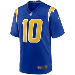 Nike Men's Justin Herbert Royal Los Angeles Chargers 2nd Alternate Game Jersey -Mitchell & Ness store DSCO1136775620 1350 ALT2
