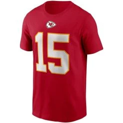 Nike Men's Patrick Mahomes Red Kansas City Chiefs Name & Number T-Shirt 8 Nike Men's Patrick Mahomes Red Kansas City Chiefs Name & Number T-Shirt -Mitchell & Ness store DSCO1136776544 2910 ALT2