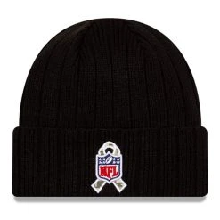 New Era Men's Black Kansas City Chiefs 2021 Salute To Service Cuffed Knit Hat 9 New Era Men's Black Kansas City Chiefs 2021 Salute To Service Cuffed Knit Hat -Mitchell & Ness store DSCO1136776676 1007 ALT3