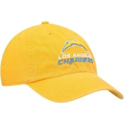 '47 Men's Gold Los Angeles Chargers Secondary Clean Up Adjustable Hat 9 '47 Men's Gold Los Angeles Chargers Secondary Clean Up Adjustable Hat -Mitchell & Ness store DSCO1136776711 1853 ALT3