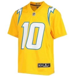 Nike Youth Justin Herbert Gold Los Angeles Chargers Inverted Team Game Jersey -Mitchell & Ness store DSCO1136777177 1853 ALT2