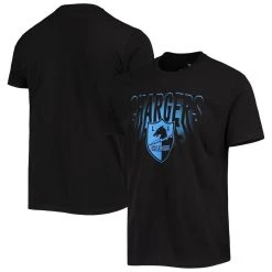 Junk Food Men's Black Los Angeles Chargers Spotlight T-Shirt