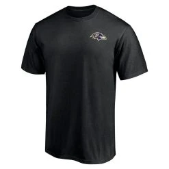 Men's Fanatics Branded Black Baltimore Ravens #1 Dad T-Shirt -Mitchell & Ness store DSCO1136781690 1007 ALT2