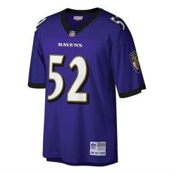 Mitchell & Ness Men's Ray Lewis Purple Baltimore Ravens Big & Tall 2000 Retired Player Replica Jersey -Mitchell & Ness store DSCO1136782088 2729 ALT2