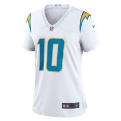 Women's Nike Justin Herbert White Los Angeles Chargers Game Jersey -Mitchell & Ness store DSCO1136782470 3550 ALT2