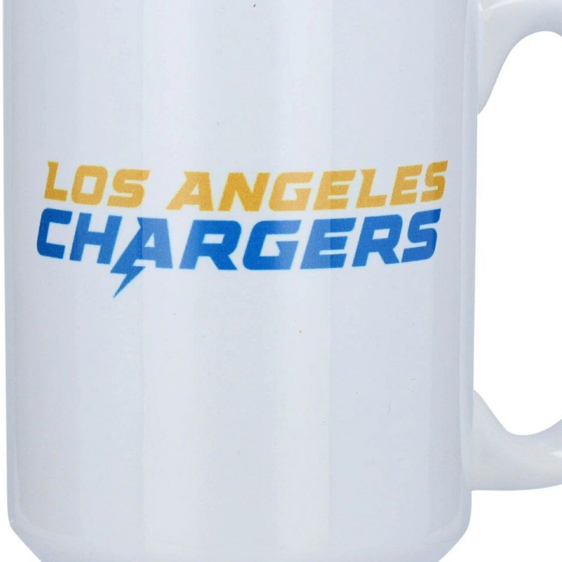The Memory Company Los Angeles Chargers 15oz. Primary Logo Mug 5 The Memory Company Los Angeles Chargers 15oz. Primary Logo Mug - Image 3