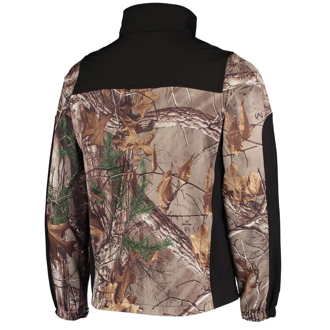 Men's Dunbrooke Realtree Camo/Black Los Angeles Chargers Circle Hunter Softshell Full-Zip Jacket 6 Men's Dunbrooke Realtree Camo/Black Los Angeles Chargers Circle Hunter Softshell Full-Zip Jacket - Image 4