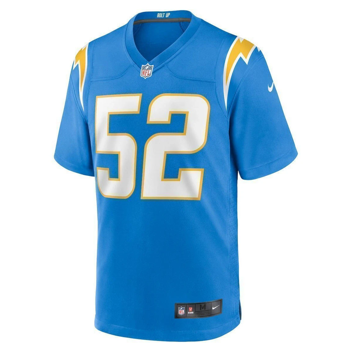Nike Youth Khalil Mack Powder Blue Los Angeles Chargers Game Jersey 5 Nike Youth Khalil Mack Powder Blue Los Angeles Chargers Game Jersey - Image 3