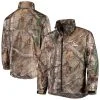 Dunbrooke Men's Realtree Camo Kansas City Chiefs Circle Sportsman Waterproof Packable Full-Zip Jacket