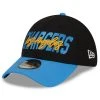 New Era Men's Black/Powder Blue Los Angeles Chargers 2022 NFL Draft 39THIRTY Flex Hat -Mitchell & Ness store DSCO1136789627 1007