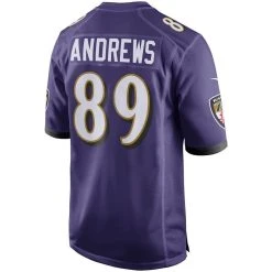Nike Men's Mark Andrews Purple Baltimore Ravens Game Player Jersey -Mitchell & Ness store DSCO1136790960 2729 ALT3