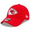 New Era Youth Red Kansas City Chiefs League 9FORTY Adjustable Hat