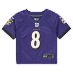 Nike Infant Lamar Jackson Purple Baltimore Ravens Game Jersey -Mitchell & Ness store DSCO1136793513 2729 ALT2