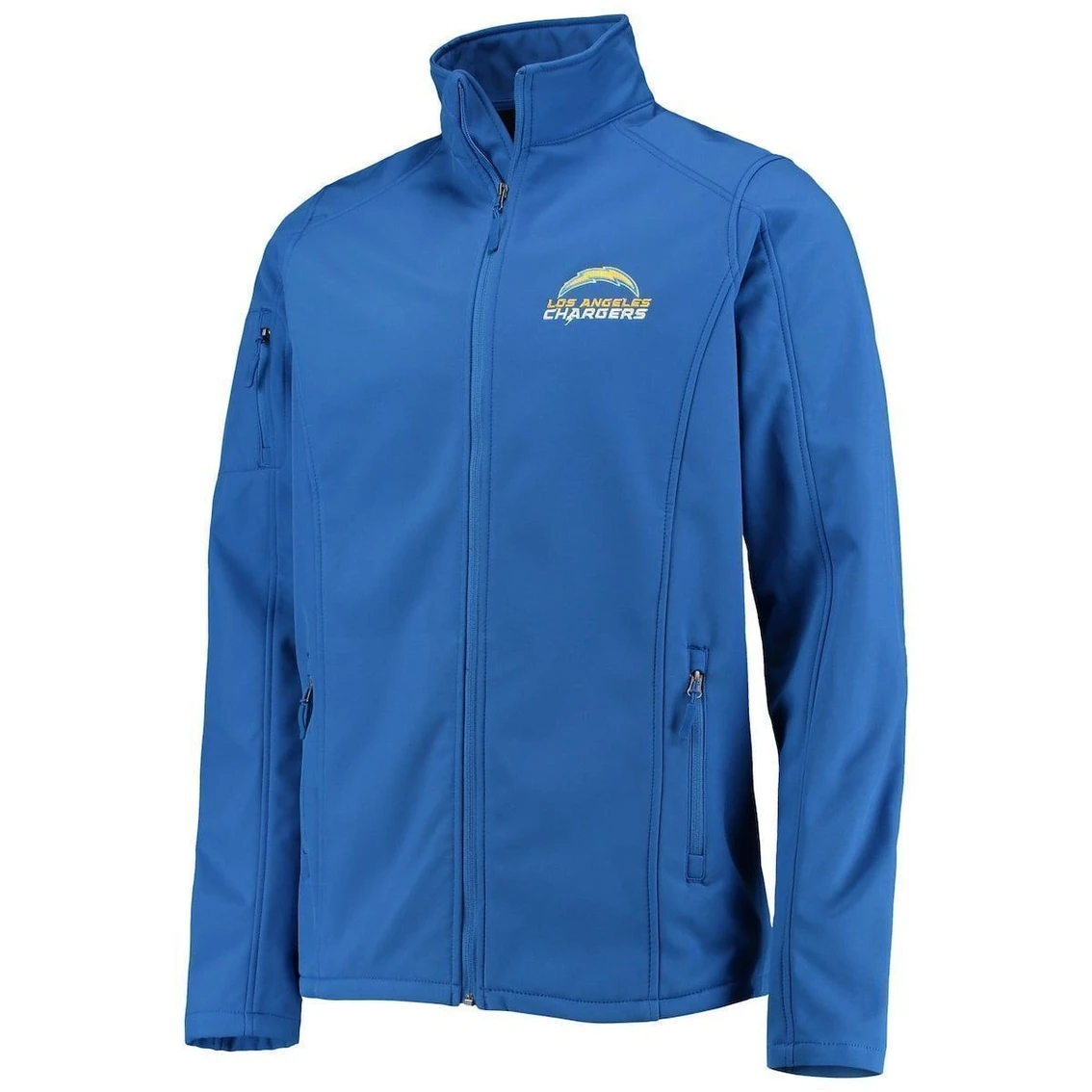 Dunbrooke Men's Royal Los Angeles Chargers Big & Tall Sonoma Softshell Full-Zip Jacket 5 Dunbrooke Men's Royal Los Angeles Chargers Big & Tall Sonoma Softshell Full-Zip Jacket - Image 3