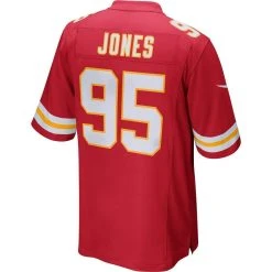 Nike Men's Chris Jones Red Kansas City Chiefs Player Game Jersey -Mitchell & Ness store DSCO1136794015 2910 ALT3