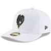 Men's New Era White Baltimore Ravens Alternate Omaha Low Profile 59FIFTY Fitted Hat
