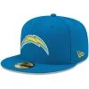 New Era Men's Powder Blue Los Angeles Chargers Team Basic 59FIFTY Fitted Hat