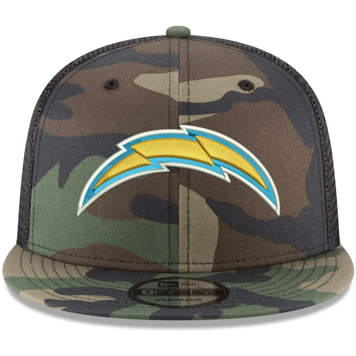 New Era Men's Camo Los Angeles Chargers Woodland 9FIFTY Snapback Hat 5 New Era Men's Camo Los Angeles Chargers Woodland 9FIFTY Snapback Hat - Image 3