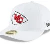 New Era Men's White Kansas City Chiefs Omaha Low 59FIFTY Fitted Hat