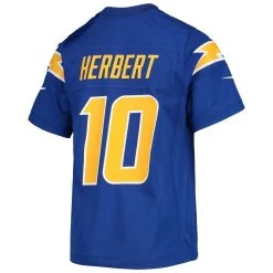 Nike Youth Justin Herbert Royal Los Angeles Chargers Game Jersey -Mitchell & Ness store DSCO1137146032 1350 ALT3