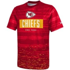 New Era Men's Red Kansas City Chiefs Combine Authentic Sweep T-Shirt -Mitchell & Ness store DSCO1137269934 2910 ALT2