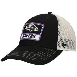 '47 Youth Black/Natural Baltimore Ravens Zoomer MVP Snapback Hat