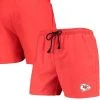 FOCO Men's Red Kansas City Chiefs Magic Print Palm Traditional Swim Shorts -Mitchell & Ness store DSCO1137453464 2910