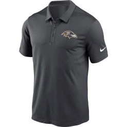 Nike Men's Charcoal Baltimore Ravens Franchise Performance Polo 8 Nike Men's Charcoal Baltimore Ravens Franchise Performance Polo -Mitchell & Ness store DSCO1137453484 1904 ALT2