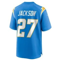 Nike Men's J.C. Jackson Powder Blue Los Angeles Chargers Game Jersey 9 Nike Men's J.C. Jackson Powder Blue Los Angeles Chargers Game Jersey -Mitchell & Ness store DSCO1137813424 1191 ALT3